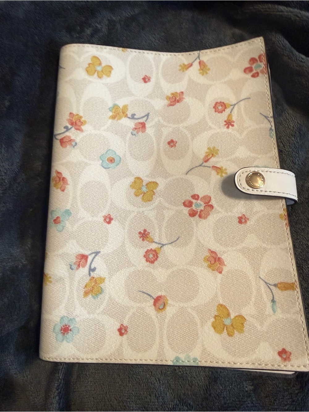 Coach notebook and cover